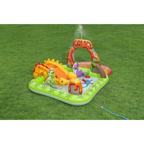 Bestway 8'7" x 6'2" x 40"/2.62m x 1.88m x 1.02m Volcano Springs Play Center
